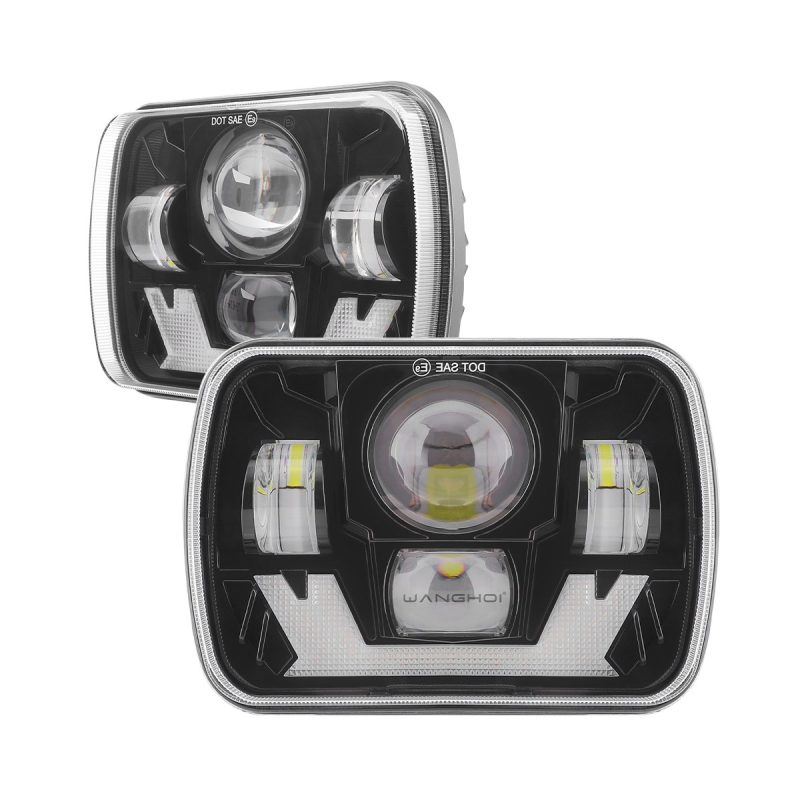 Four Bead 7 Inch Square Led Headlight 05 Four Bead 7 Inch Square Led Headlight 05 Four-Bead 7 Inch Square LED Headlight product detail reference