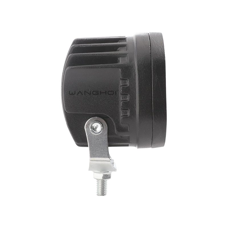 Four Leaf Clover Led Work Light Color Options 05 Clover Side Side view of yellow lens four-leaf clover LED work light