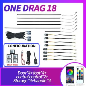Full Car Rgb Interior Ambient Light Guide Strip Kit Main Full Car RGB Interior Ambient Light Guide Strip Kit Series