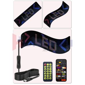 GOB Full-Color LED Flexible Car Rear Window Display