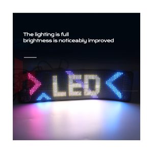 Gob Full Color Led Flexible Car Rear Window Display 03 Gob Details GOB full-color LED flexible display product detail and USB power graphic