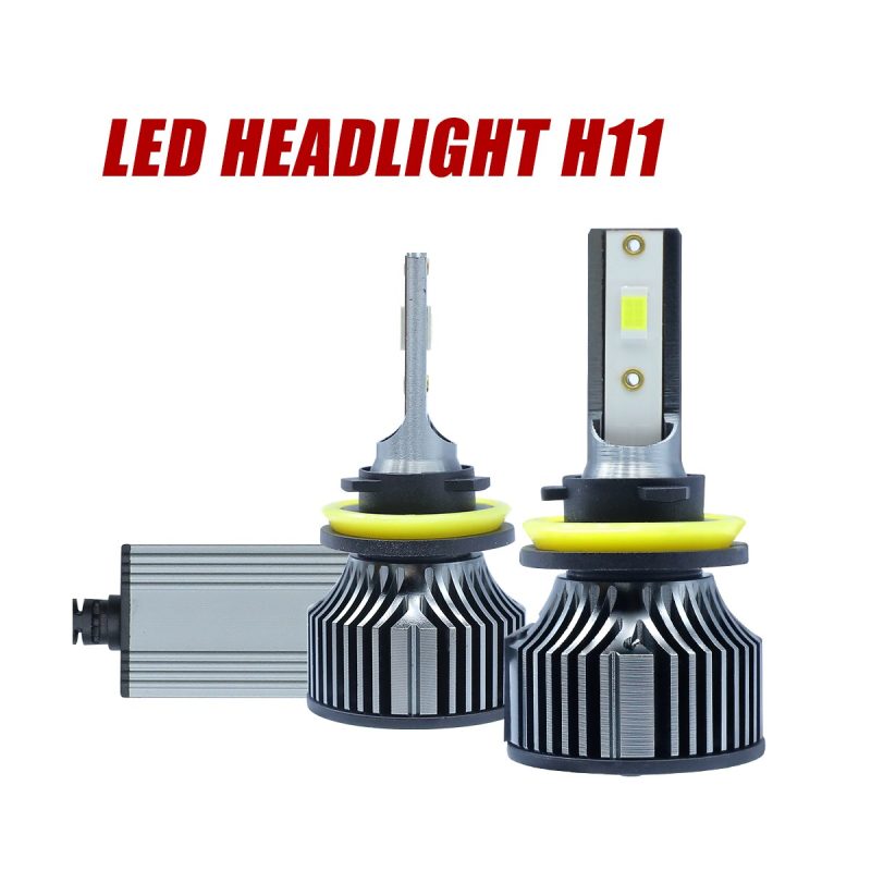 H1 H4 H7 H11 Led Headlight Bulb Kit 05 H Multi H11 Driver H11 LED headlight bulb kit with external driver