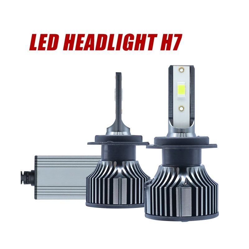 H1 H4 H7 H11 Led Headlight Bulb Kit 06 H Multi H7 Driver H7 LED headlight bulb kit with external driver