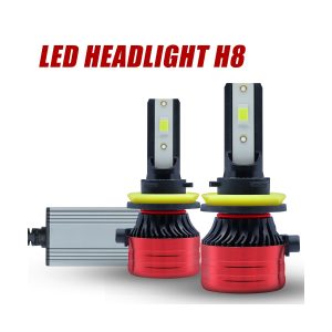 H4 H7 H8 9005 Rotatable LED Headlight Bulb Options
