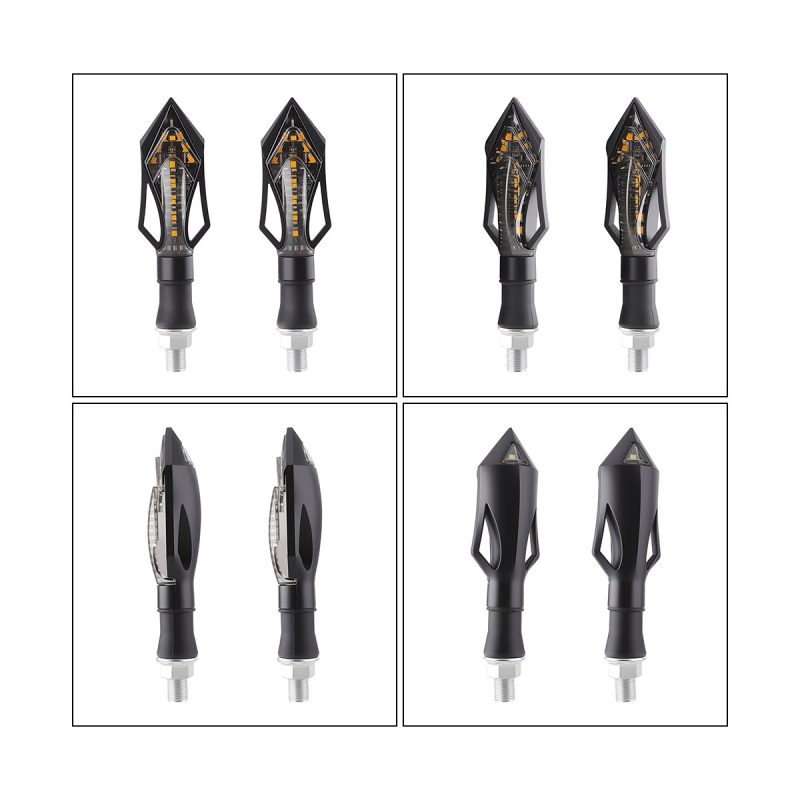 Harpoon Arrow Motorcycle Led Drl Turn Signal 05 Multi Angle Product Grid Product-only grid with multiple viewing angles.