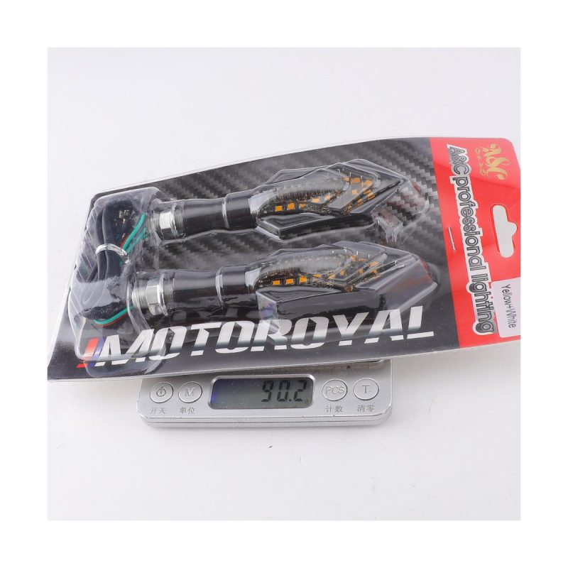 Harpoon Arrow Motorcycle Led Drl Turn Signal 06 Package And Weight Reference Supplied package image used as packing and weight reference.