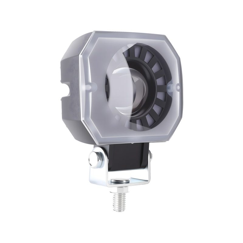 Hexagonal Rgb Angel Eye Led Work Light 02 Hexagonal Rgb Angel Eye Led Work Light 02 Hexagonal RGB Angel Eye LED Work Light angle front reference