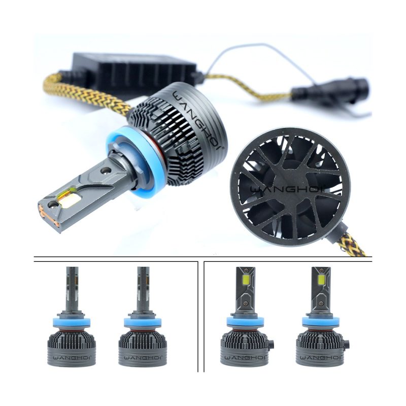 Wiring and accessory reference for integrated LED headlight bulb