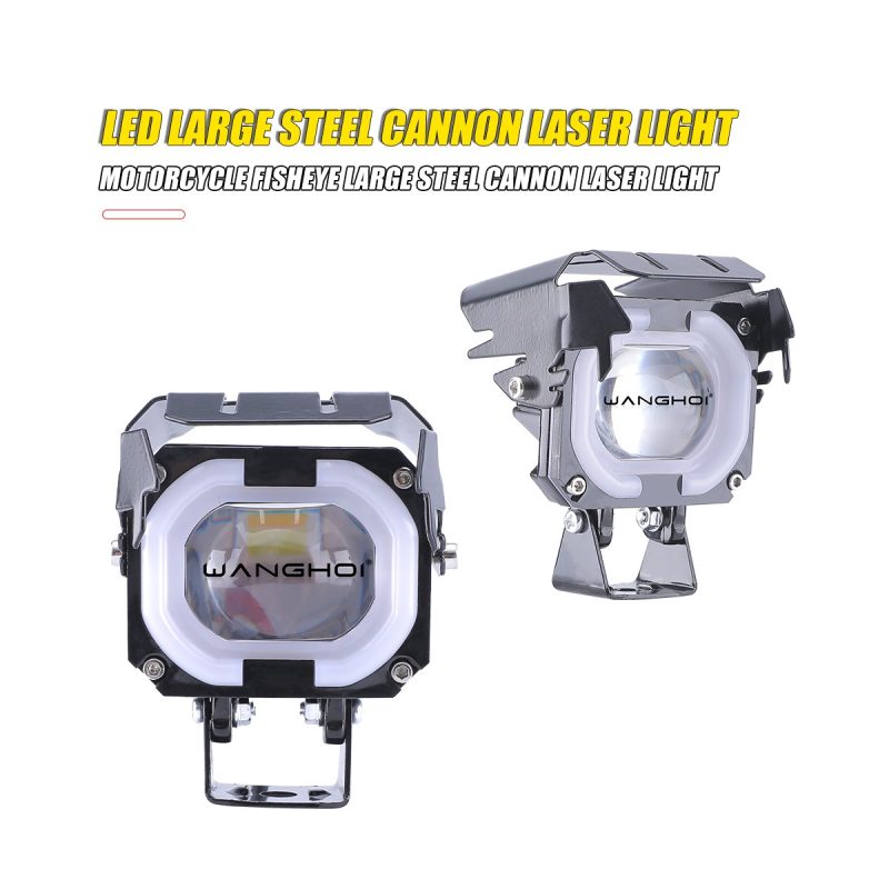 Large Steel Cannon Laser Led Work Light 01 Large Steel Cannon Laser Led Work Light 01 Large Steel Cannon Laser LED Work Light