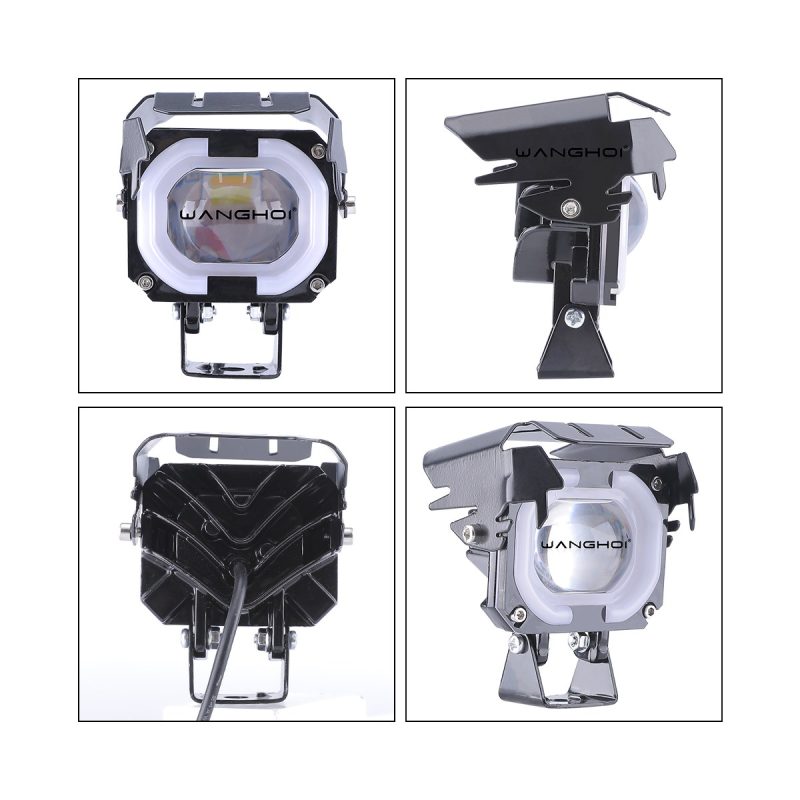 Large Steel Cannon Laser Led Work Light 06 Large Steel Cannon Laser Led Work Light 06 Large Steel Cannon Laser LED Work Light multi view reference