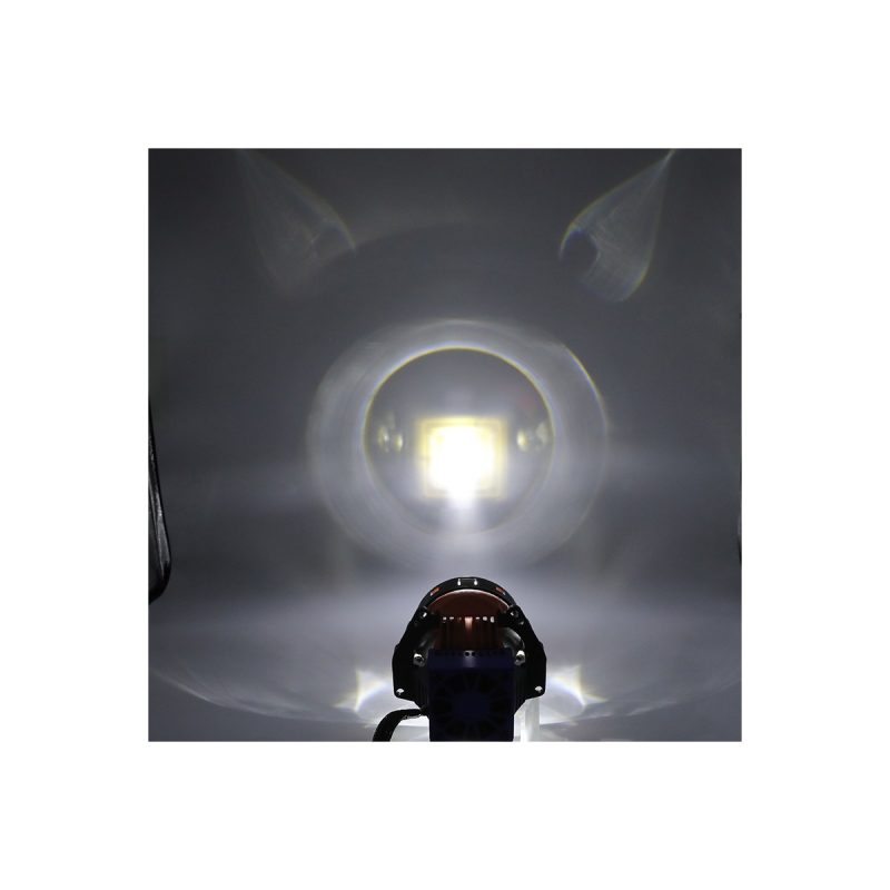 Laser Lens Double Direct Led Headlight Projector 06 Laser Lens Beam Laser lens double direct LED headlight projector beam reference