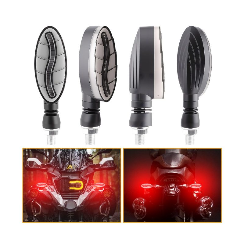 Leaf Bar Motorcycle Led Drl Turn Signal 06 Leaf Bar Motorcycle Led Drl Turn Signal 06 Leaf-Bar Motorcycle LED DRL Turn Signal Pair detail reference