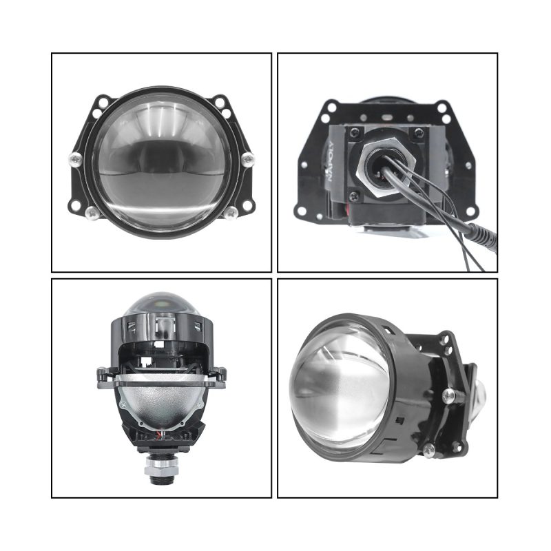 Led Bifocal Headlight Projector Lens Kit 04 Bifocal Multi LED bifocal headlight projector lens kit multi-view image