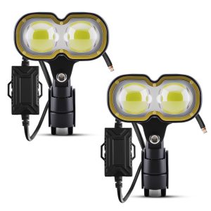 Led Elliptical Dual Spot Work Light Main LED Elliptical Dual-Spot Work Light 12V-24V IP68
