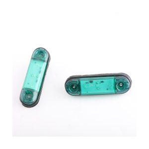 Long Led Side Marker Light White Green Options 04 Long Side Green View Long LED side marker light green angle view