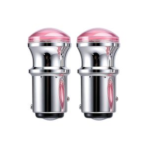 Low dome 1157 BA style LED brake position bulb pair