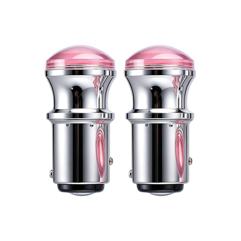 Low dome 1157 BA style LED brake position bulb pair