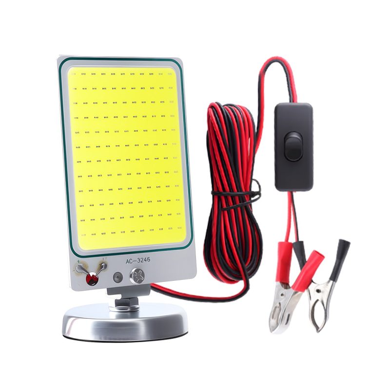 Magnetic base LED work light front panel view