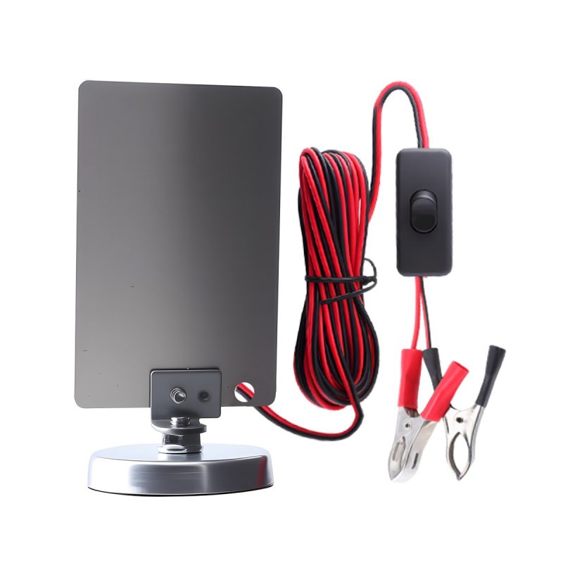 Magnetic base LED work light rear panel view