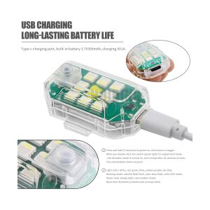 Mini Clip On Led Flashing Warning Light Color Options 04 Mini Clip Warning Usb USB charging reference for mini clip-on LED flashing warning light
