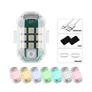 Mini Clip On Led Flashing Warning Light Color Options 06 Mini Clip Warning Color Options Color option reference for mini clip-on LED flashing warning light