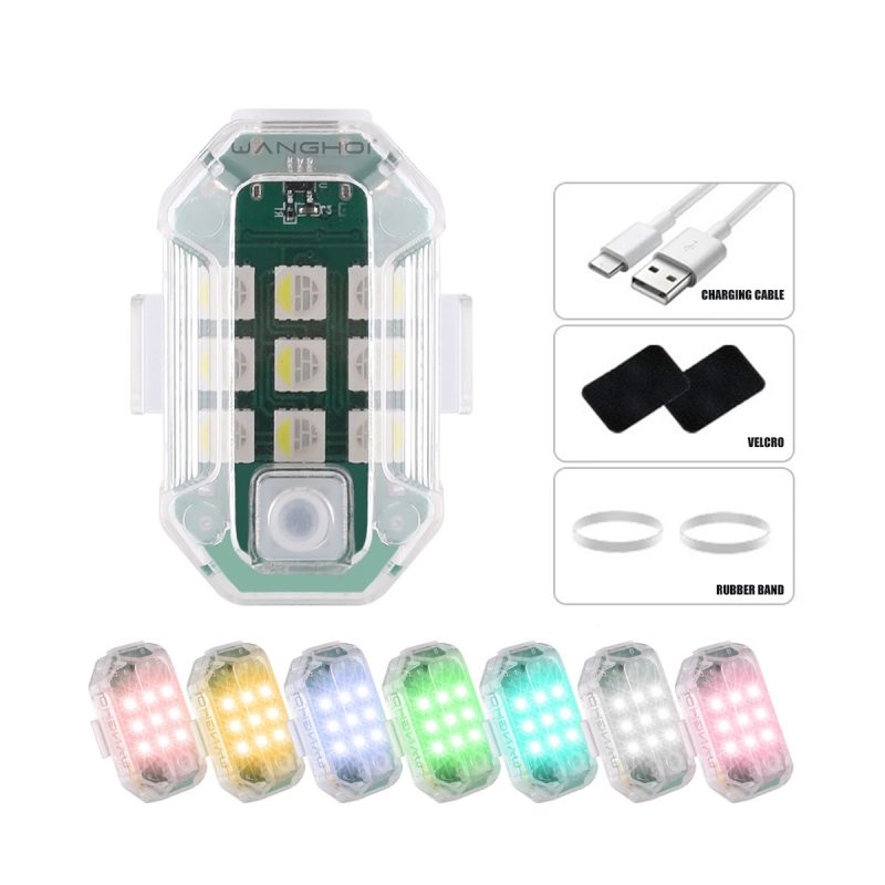 Mini Clip On Led Flashing Warning Light Color Options 06 Mini Clip Warning Color Options Color option reference for mini clip-on LED flashing warning light
