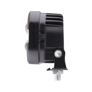 Side view of mini four-leaf clover LED spotlight
