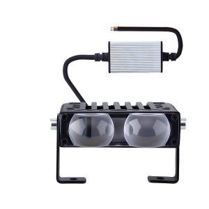 Mini Grille Projector Lens Light 1 2 4 Bead Series 02 Mini Grille 2Bead Mini grille projector lens light 2-bead option