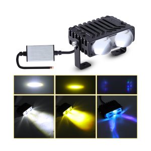 Mini Grille Projector Lens Light 1 2 4 Bead Series 05 Mini Grille Effect Mini grille projector lens light color effect reference