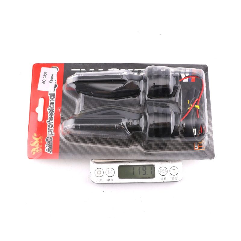 Motorcycle Ac Flow Led Turn Signal Shape Options 06 Ac Flow 0366 Package Package reference for AC-flow motorcycle LED turn signal
