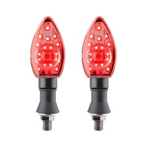 Motorcycle Ac Series Led Drl Turn Signal Light Options 02 Ac Series Drl Red Pair Red pair reference for motorcycle AC-series LED DRL turn signal