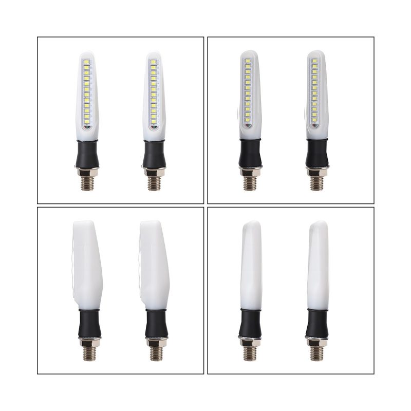 Motorcycle Ac Series Led Drl Turn Signal Light Options 05 Ac Series Drl Rainbow Rainbow white multi-view reference for motorcycle AC-series LED DRL turn signal
