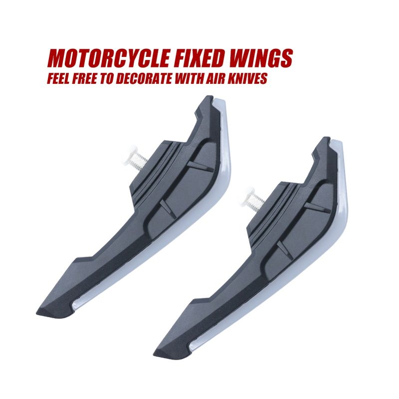 Motorcycle Fixed Wing Led Drl Pair Product View Pair product reference for the motorcycle fixed wing LED DRL light kit.