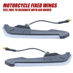 Motorcycle Fixed Wings Led Light Side Profile Reference Side profile reference for body shape and wire-exit checks.