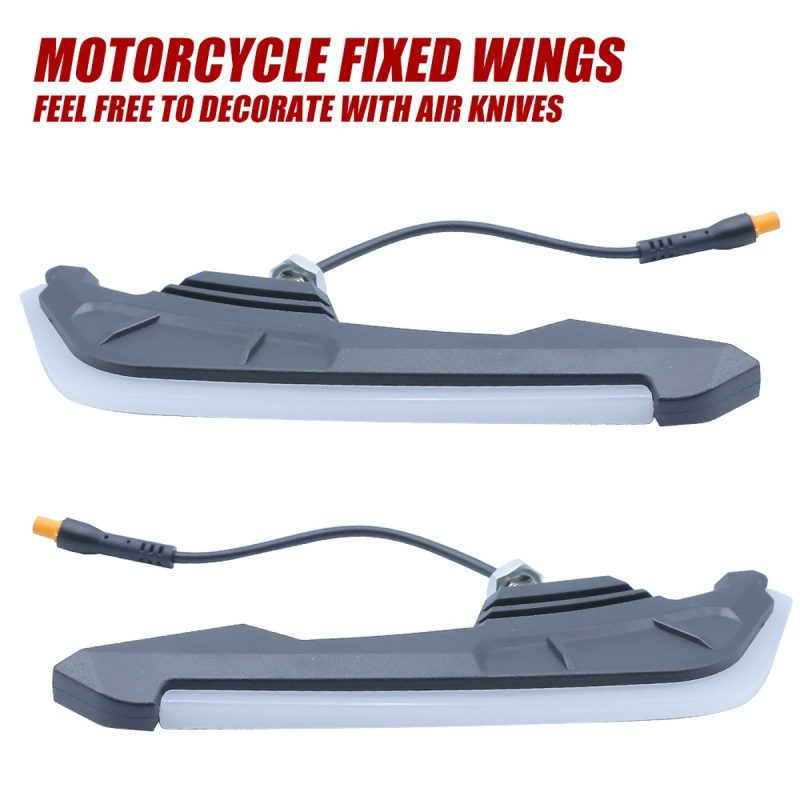 Motorcycle Fixed Wings Led Light Side Profile Reference Side profile reference for body shape and wire-exit checks.