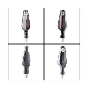 Motorcycle Led Daytime Running Turn Signal Shape Options 03 Moto Turn Arrow Views Motorcycle LED daytime running turn signal arrow style options