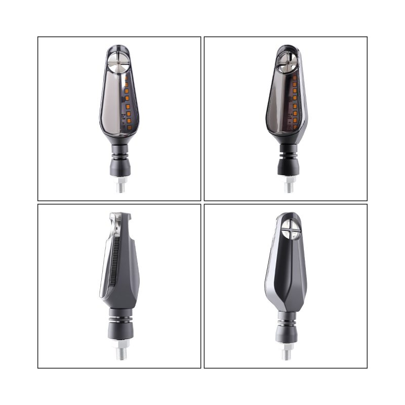 Motorcycle Led Daytime Running Turn Signal Shape Options 03 Moto Turn Arrow Views Motorcycle LED daytime running turn signal arrow style options