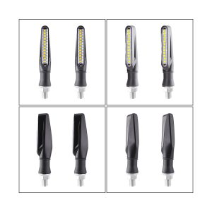 Motorcycle Led Daytime Running Turn Signal Shape Options 05 Moto Turn Straight Views Motorcycle LED daytime running turn signal straight-bar style options