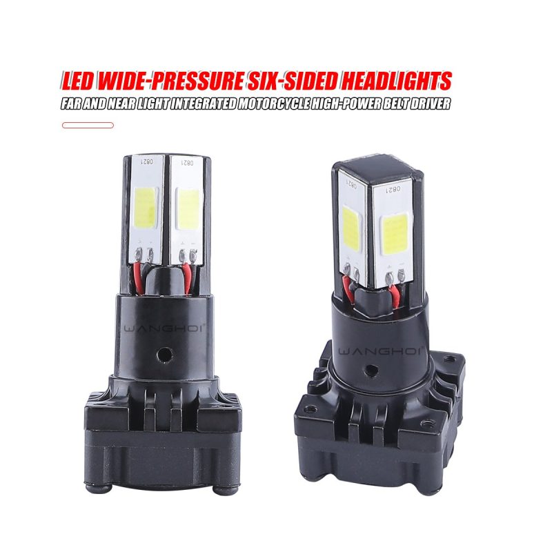 Multi Sided Wide Voltage Led Headlight Bulb Series 02 Multi Side Bulb Four Pair Four-side LED headlight bulb pair reference