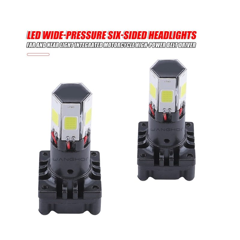 Multi Sided Wide Voltage Led Headlight Bulb Series 03 Multi Side Bulb Six Pair Six-side LED headlight bulb pair reference