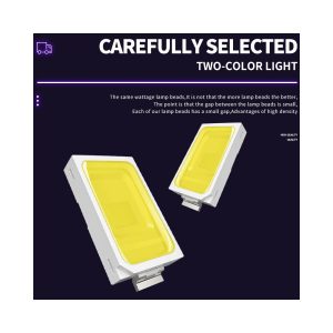 Two-color light-source reference from the supplied product graphics.