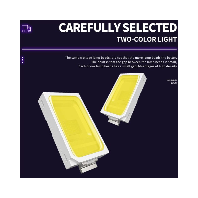 Two-color light-source reference from the supplied product graphics.
