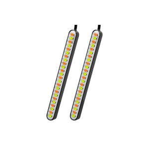 One Line Flow Led Dynamic Turn Signal Strip Light 03 Flow Signal Vertical One-line flow LED dynamic turn signal strip vertical pair view