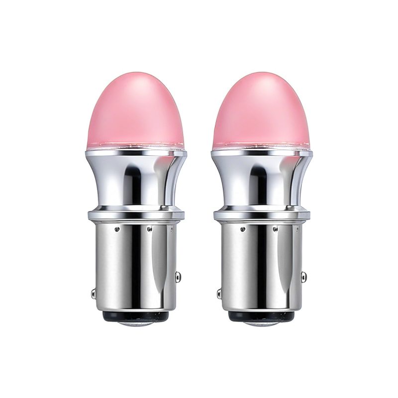 Oval dome 1156 1157 LED brake position bulb side pair