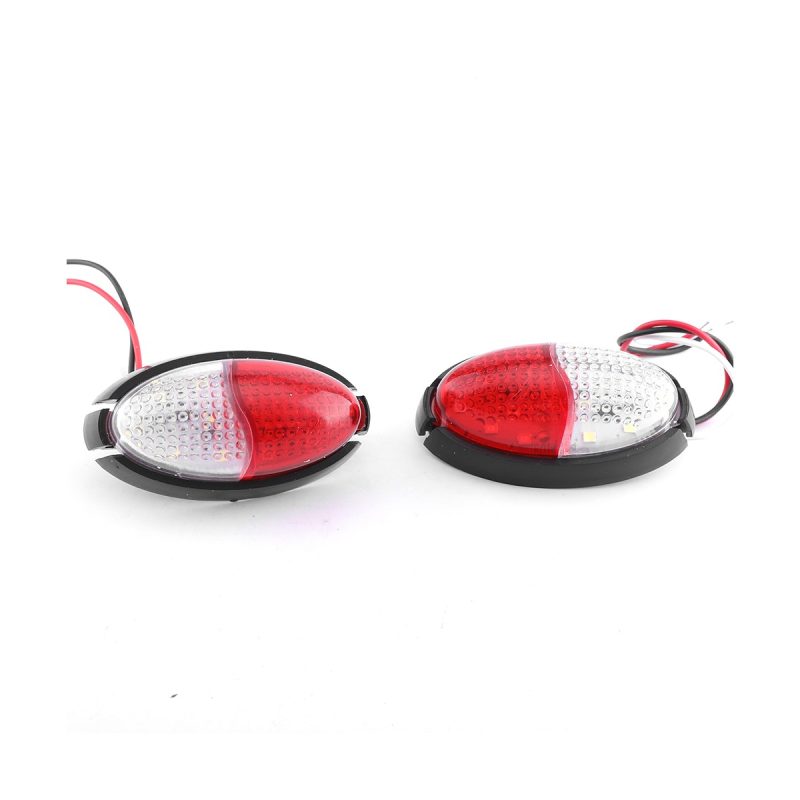 Oval Dual Color Led Truck Side Marker Warning Light 01 Oval Dual Marker Main Oval Dual-Color LED Truck Side Marker Warning Light