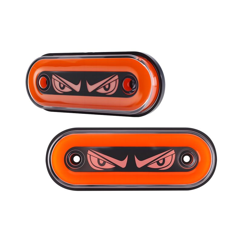 Oval Eye Pattern Led Truck Side Marker Warning Light 01 Oval Eye Marker Main Oval Eye-Pattern LED Truck Side Marker Warning Light