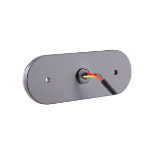 Oval Eye Pattern Led Truck Side Marker Warning Light 03 Oval Eye Marker Rear Rear wiring view of oval eye-pattern LED truck side marker warning light