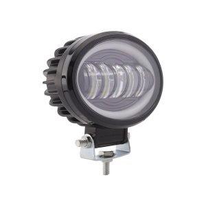 Oval Five-Bead LED Work Light angle reference