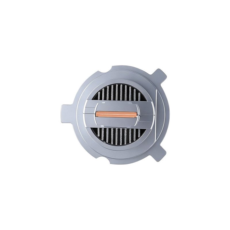 Plug In H11 Led Headlight Bulb Csp Chips 02 H11 Top Plug-in H11 LED headlight bulb top heat-sink view