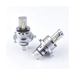 Plug In H11 Led Headlight Bulb Csp Chips 04 H11 Pair A Plug-in H11 LED headlight bulb pair angle view